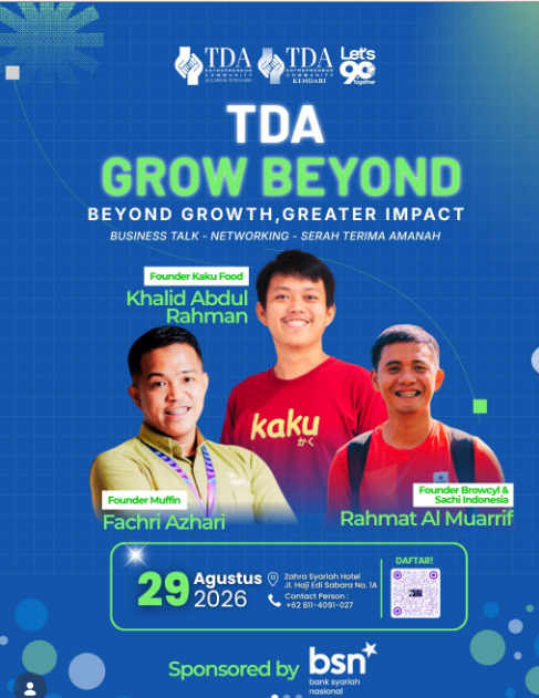 TDA Grow Beyond! Beyond Growth, Greater Impact